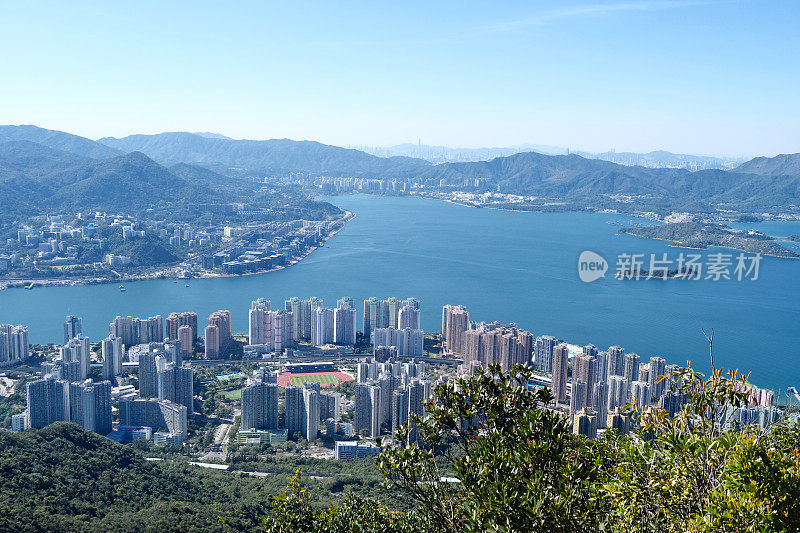 香港马鞍山镇全景