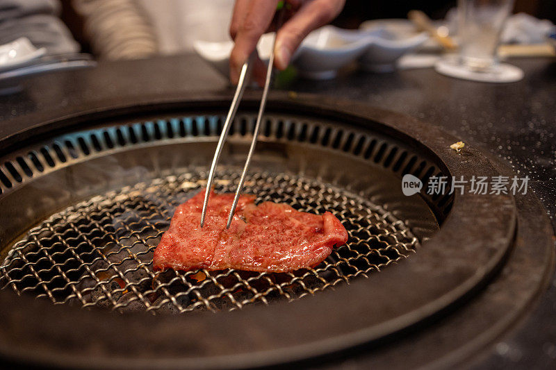 烧烤生牛肉-日式烧肉派对
