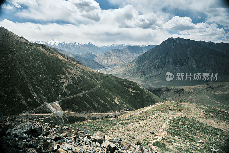 东天山鸟瞰图