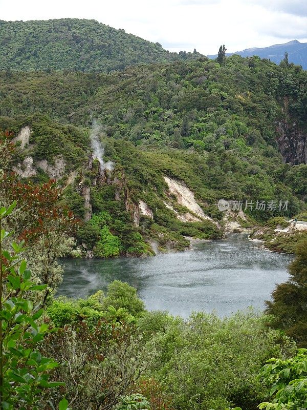 Waimangu火山谷，罗托鲁瓦，新西兰