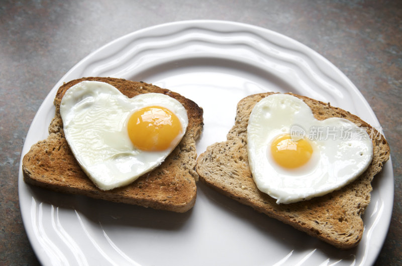 我的蛋黄为你健康吃心脏蛋跳动