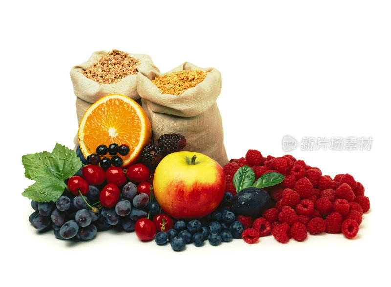 水果和浆果+谷物