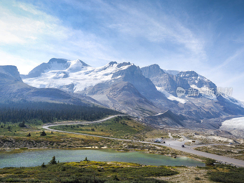 哥伦比亚Icefield-canada