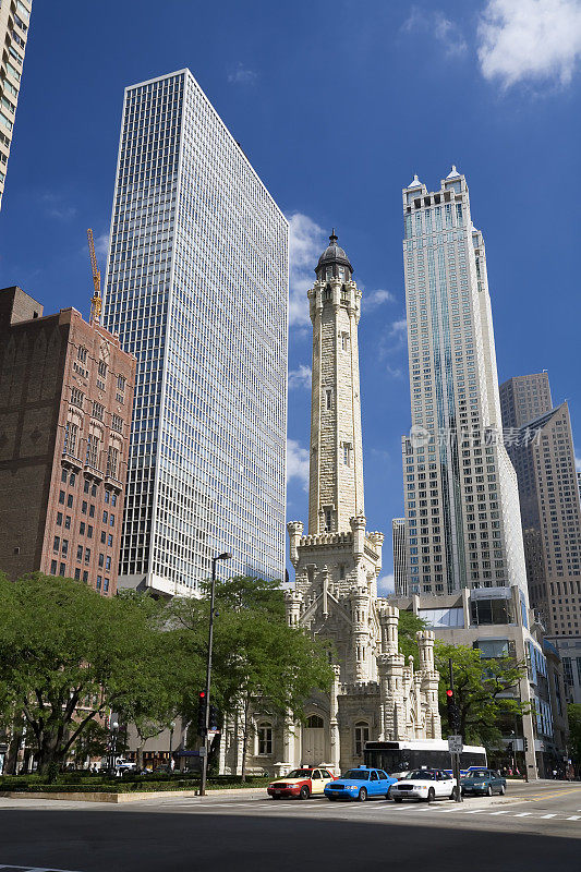 芝加哥水塔，密歇根大道