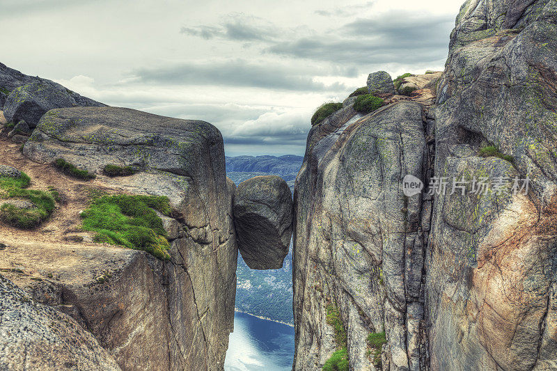 谢格拉山的谢格拉山岩石，挪威