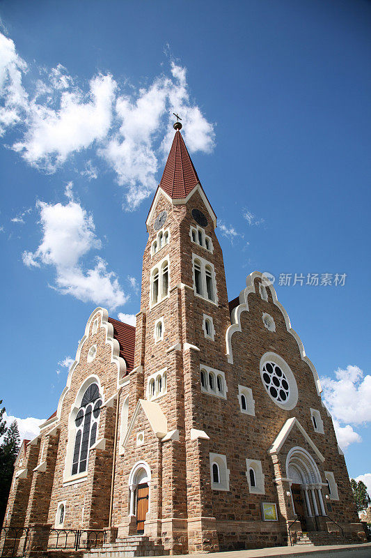 纳米比亚温得和克的教堂