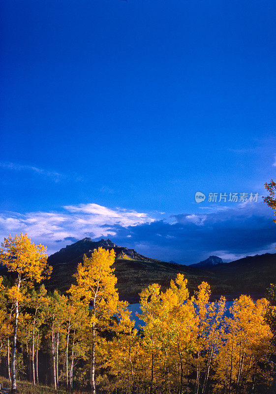 秋天的圣胡安山脉