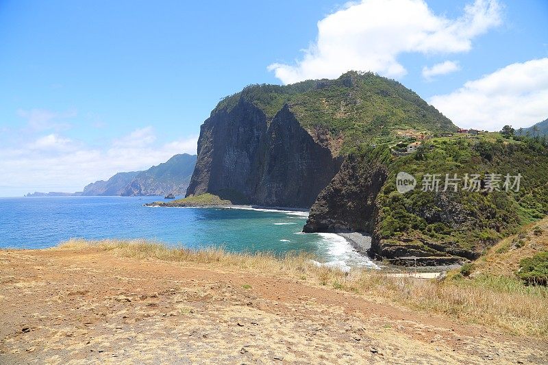 马德拉岛东北海岸，大西洋海岸