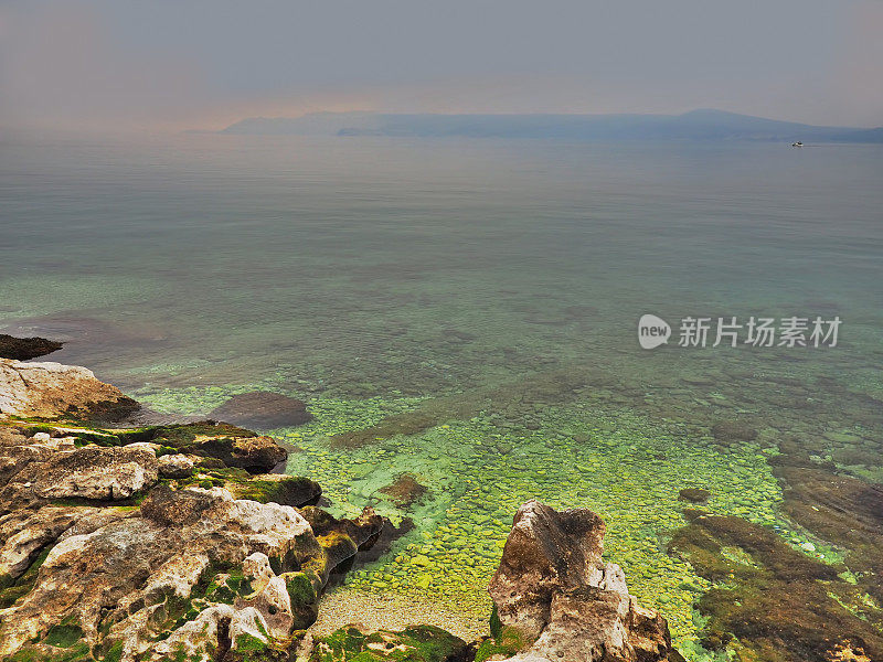 神秘的海岸线