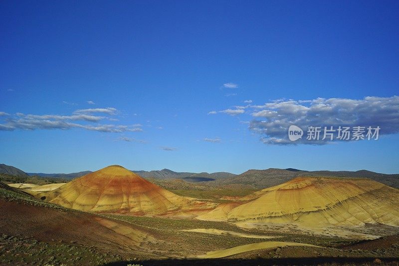 画山上的日出