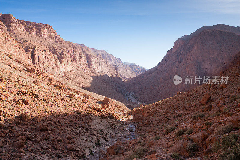 摩洛哥托德拉峡谷