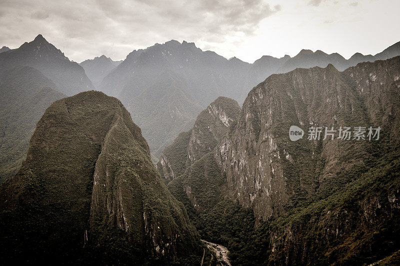 秘鲁安第斯山脉，马丘比丘