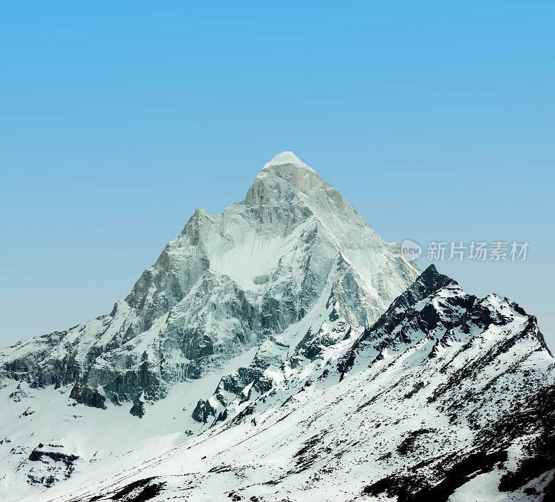 喜马拉雅山的塔旺-希灵峰
