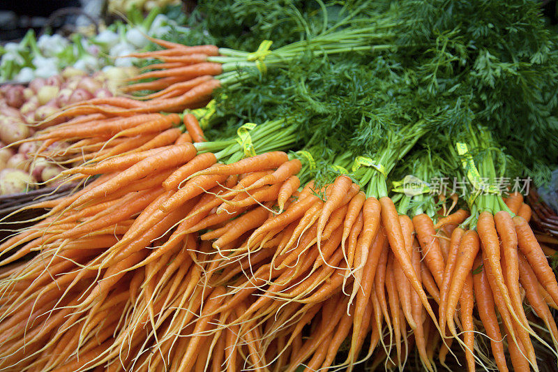 农贸市场胡萝卜