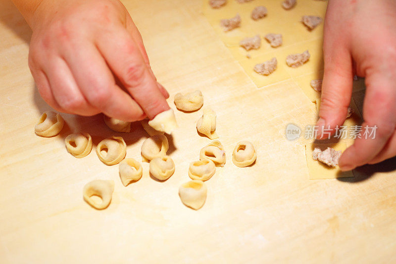 饺子制作过程