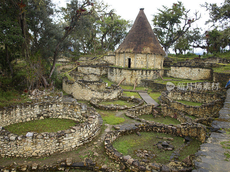 秘鲁Chacahpoyas的Kuelap遗址