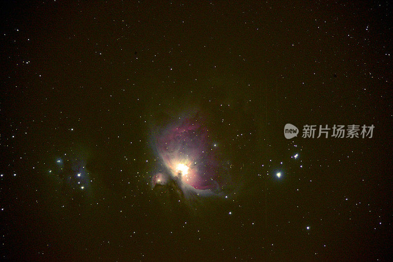 猎户座星云M42。