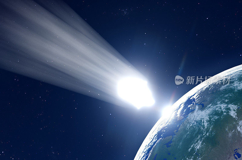 彗星冲撞地球