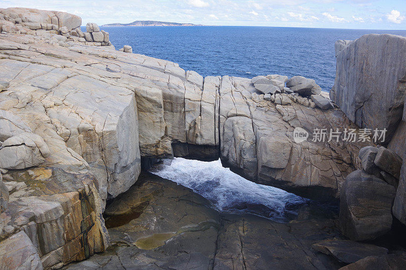 龙卷风鲁普国家公园海岸线