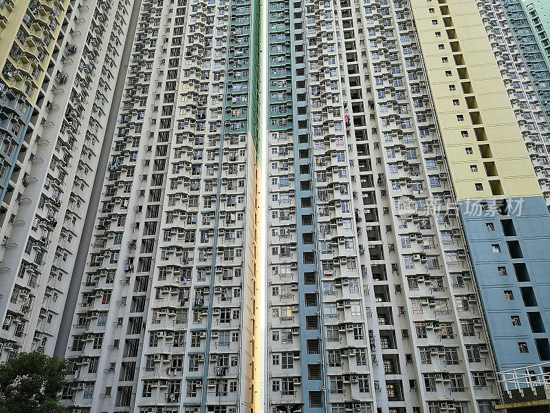 香港九龙牛头角大型住宅综合大楼