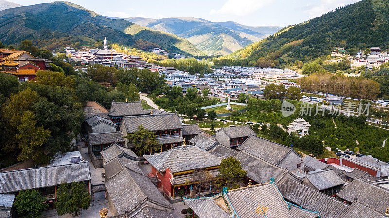 山Wutaishan(五台)的场景