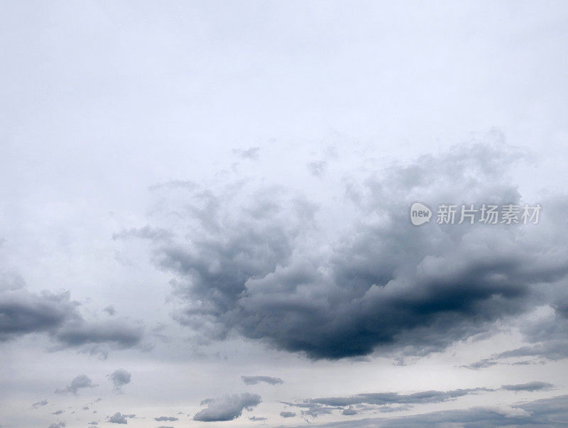 下雨的天空