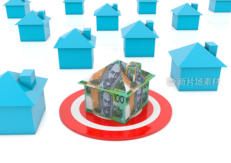 房屋购买澳元钱抵押贷款房地产目标