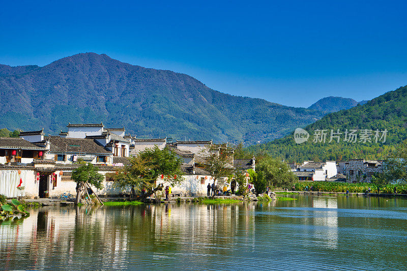 宏村是一个历史悠久的村庄。