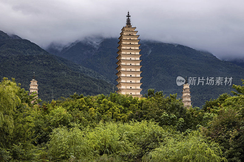 大理三塔，中国