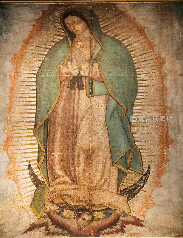 墨西哥城瓜达卢佩圣母绘画圣地