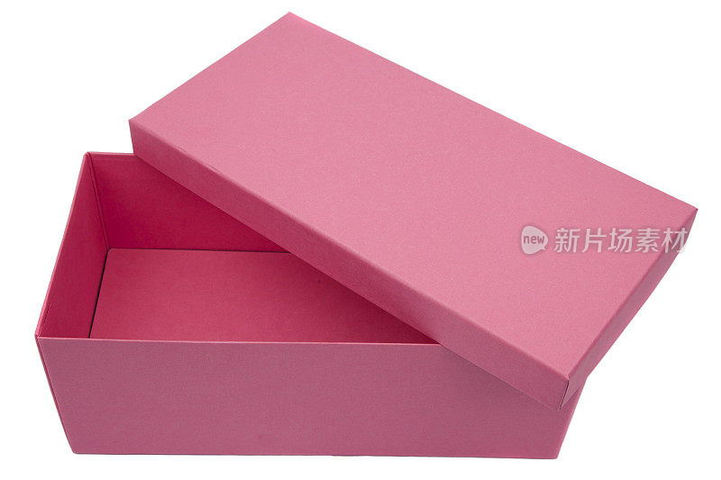 粉红色的盒子