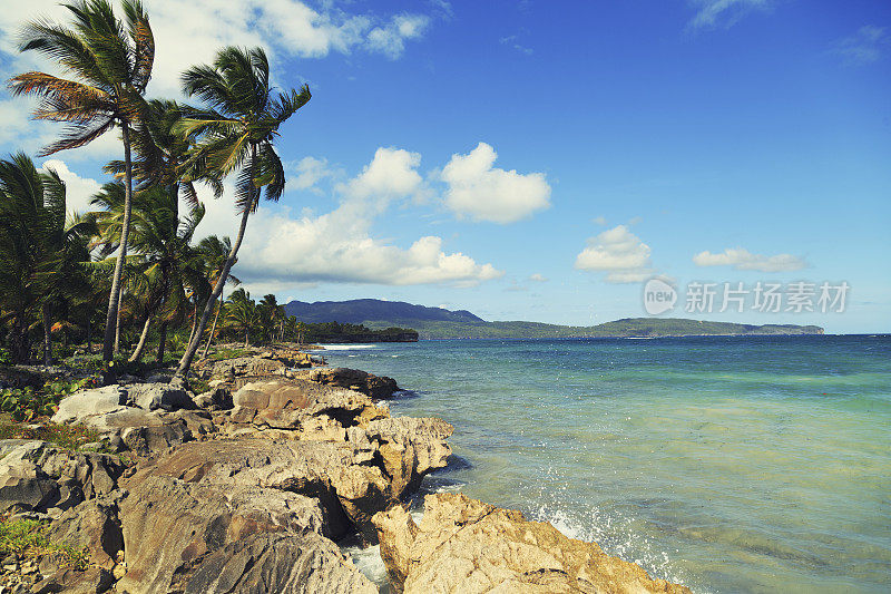 多米尼加共和国的萨马纳海滩