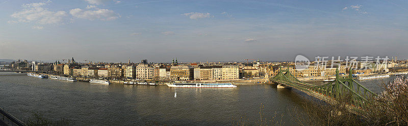 有多瑙河的布达佩斯城