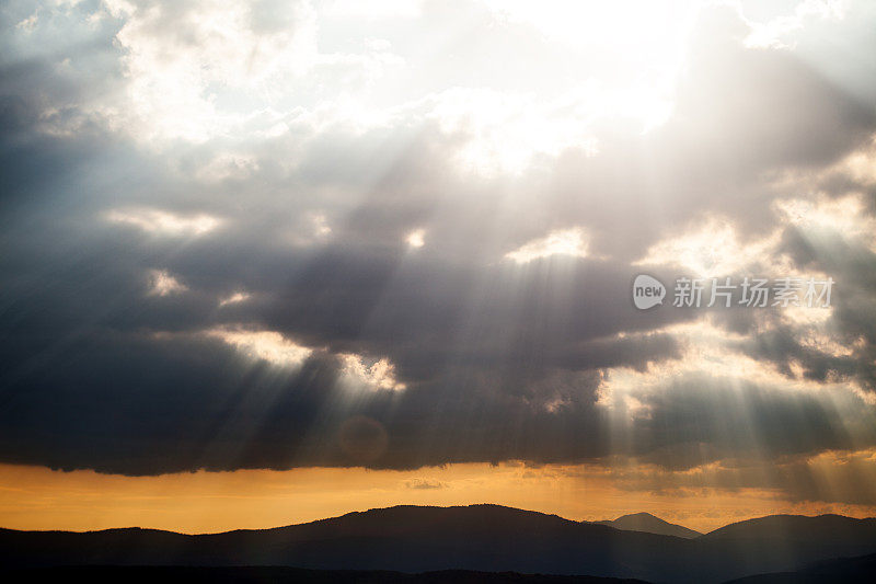 美丽的cloudscape