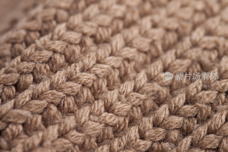 棕色羊毛模式