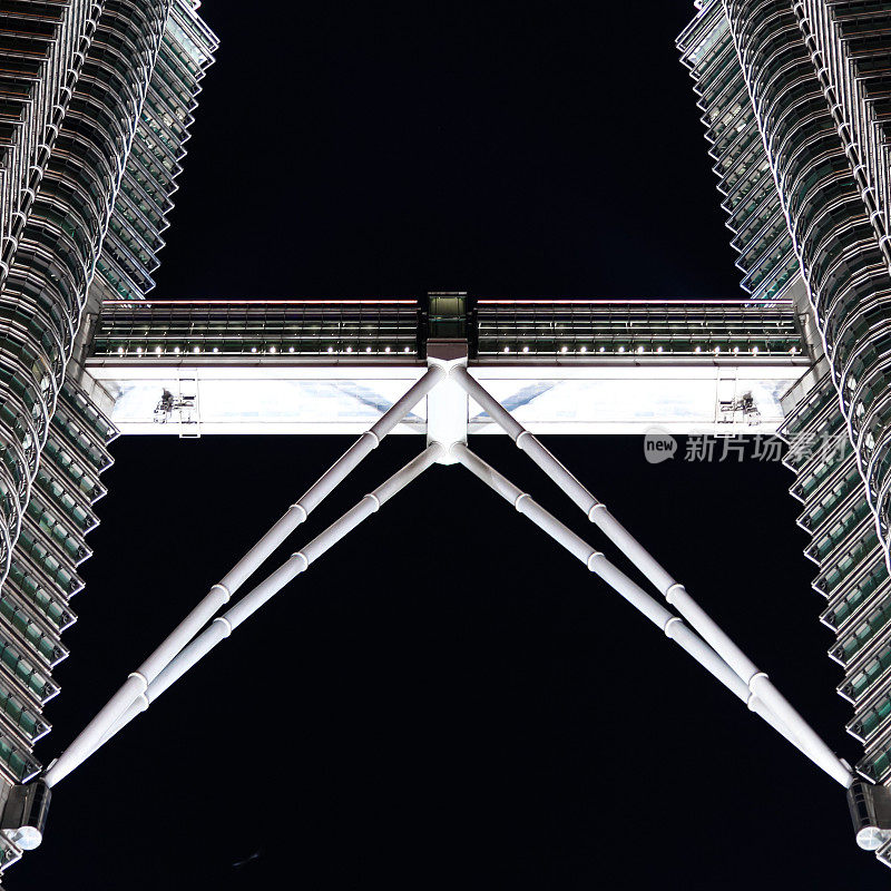 Petronas塔的夜晚