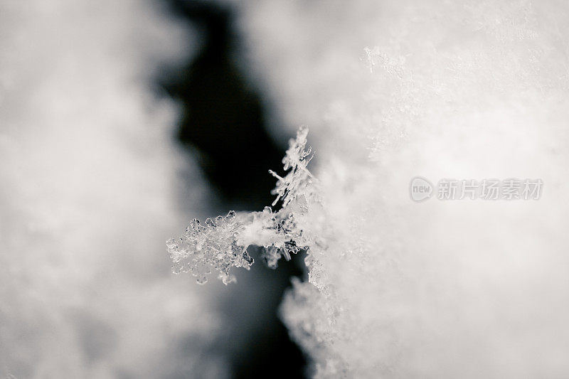 雪晶体近宏