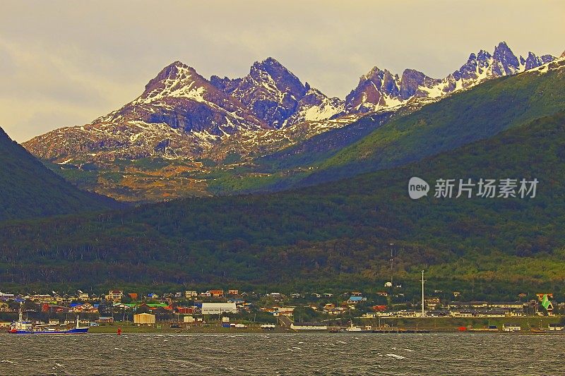 比格尔海峡和纳瓦里诺山脉，波多黎各威廉姆斯-智利