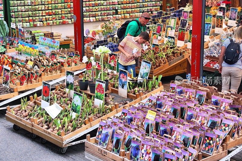 阿姆斯特丹的花卉市场