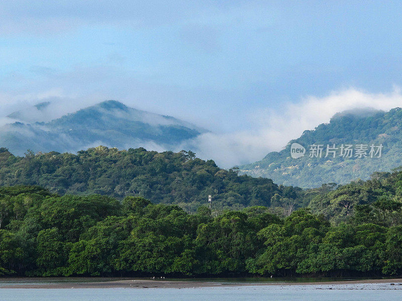 巴拿马运河景观