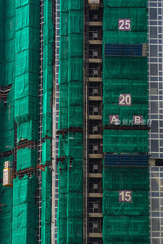 香港正在兴建的建筑物