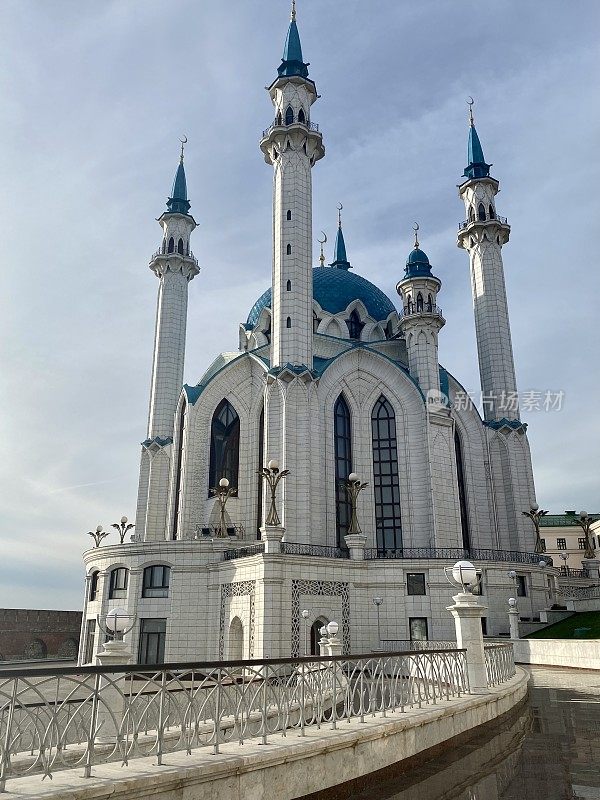 库尔沙里夫清真寺在喀山，鞑靼斯坦，俄罗斯