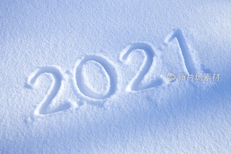 2021年圣诞节在下雪