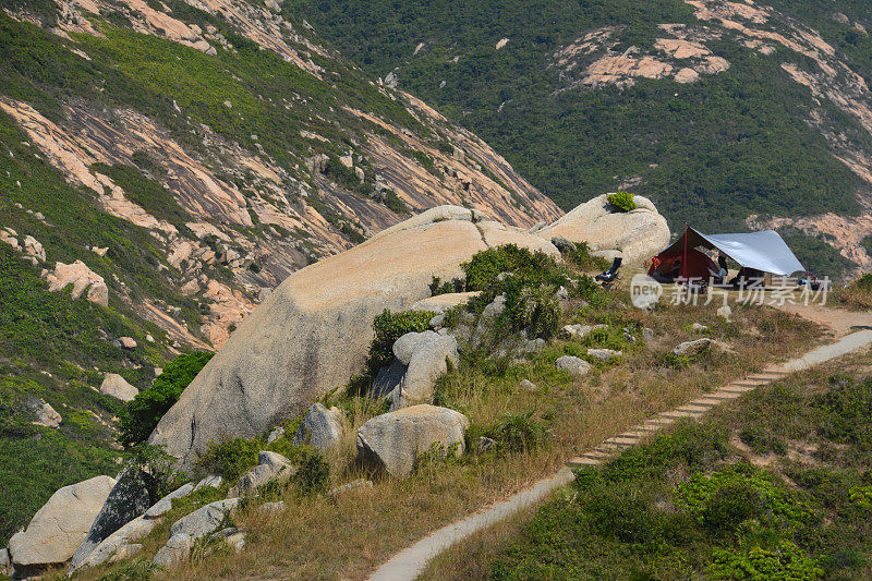 香港蒲台岛龟岩