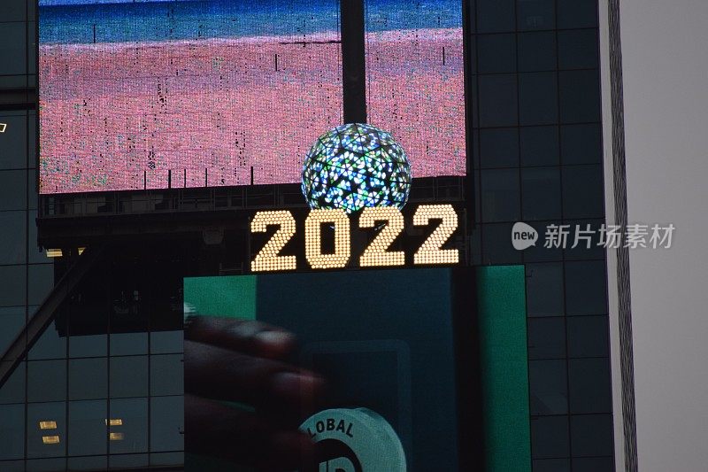 2022年纽约时报广场一号