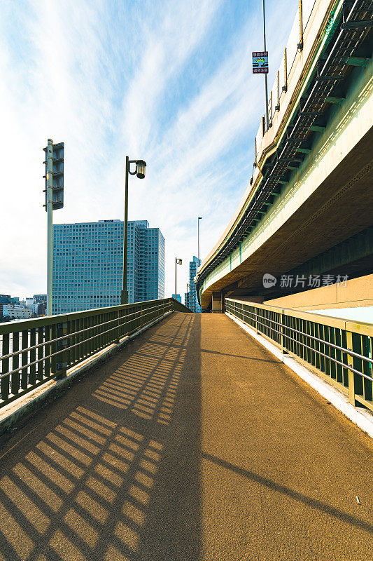 东京公路上的风景