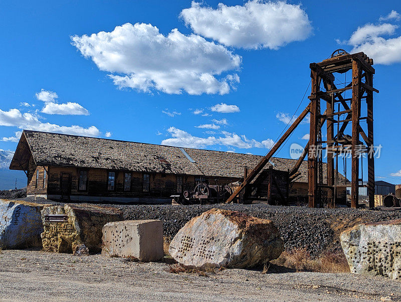 科罗拉多州莱德维尔的旧废弃矿井