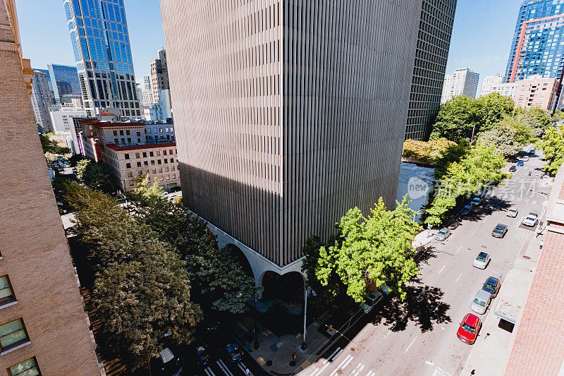西雅图市区建筑与建筑