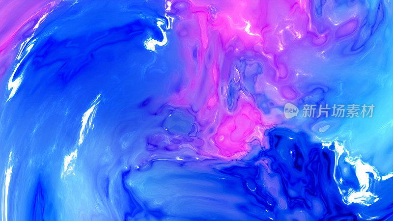 流体绘画，抽象色彩丰富的液体质感，大理石波浪亚克力浇注背景