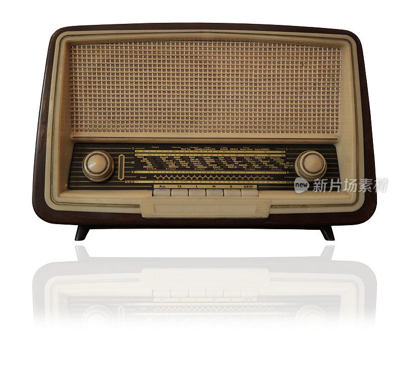 50年代的老式收音机